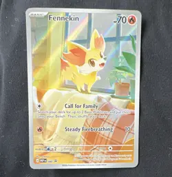 The Pokemon Company Fennekin 080 MEP Mega Evolution Promo Holo English HP 70 - Image 1