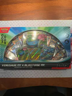 Pokemon TCG: Venusaur ex and Blastoise ex Premium Collection - SEALED - Image 1