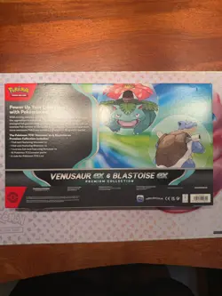 Pokemon TCG: Venusaur ex and Blastoise ex Premium Collection - SEALED - Image 2