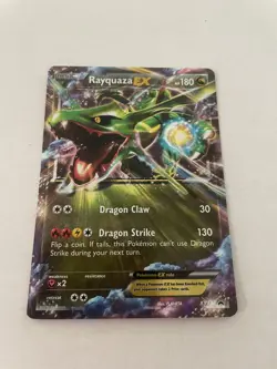 Pokemon TCG Rayquaza EX XY73 XY Black Star Promo 2015 Ultra Rare Holo LP-NM - Image 1