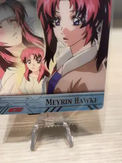 MEYRIN HAWKE GUNDAM Wafers Card Game TCG Japanese Japan BANDAI Vintage Anime - Image 2