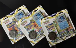 Pokemon Brilliant Stars Booster 3-Pack Blister Set with Promo Card - Image 4