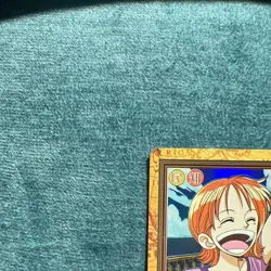 ONE PIECE Carddass Hyper Battle Nami C229 Smile Farewell Japanese Vintage Bandai - Image 2
