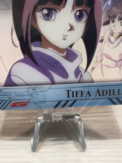 TIFFA ADILL GUNDAM Wafers Card Game TCG Japanese Japan BANDAI Vintage Anime - Image 2