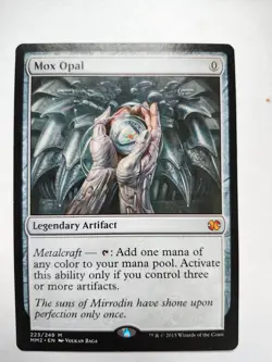 Mox Opal Scars of Mirrodin Double Masters NM card MTG - Image 1