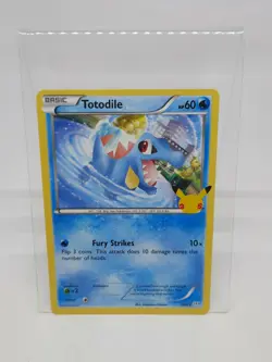 Totodile 18/25 Non Holo 25th Anniversary 2021A Mcdonalds Pokemon Promo Card - Image 1