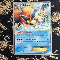 Pokemon KELDEO EX Card 49/149 Rare 2015 World Championships Unlimited Regular - Image 3
