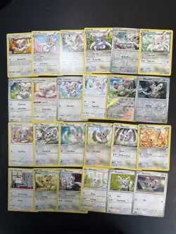 Pokemon Minccino & Cinccino Card - 24 Cards Holo Lot Rare Shiny Vintage Promo - Image 1