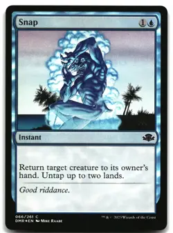 MTG Snap FOIL C Dominaria Remastered 66 LP - Image 1
