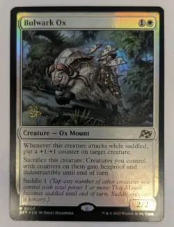 Bulwark Ox Aetherdrift Foil - MTG RARE - Image 1