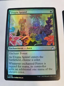 MTG - Utopia Sprawl FOIL - Modern Horizons 3 - Image 1