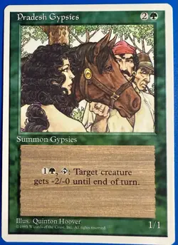 1 BANNED MTG Pradesh G | Fourth Edition | 1995 | Magic The Gathering |NM - Image 1