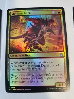 MTG - Mayhem Devil FOIL - Modern Horizons 3 - Image 1