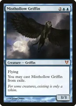 Misthollow Griffin - Foil Avacyn Restored LP MTG - Image 1