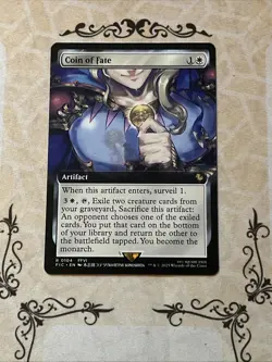 Coin of Fate #0104 FIC R (Extended Art) (Non-Foil) - MTG Final Fantasy - Image 1