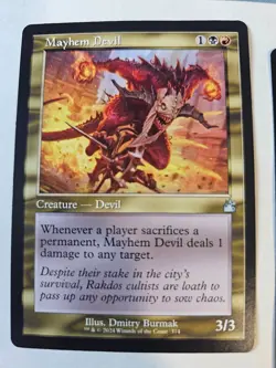 MTG - Mayhem Devil Retro Frame - Modern Horizons 3 - Image 1