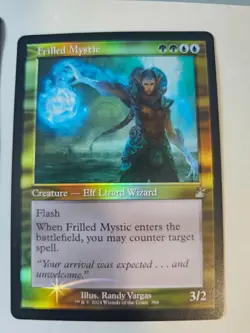 MTG - Frilled Mystic FOIL Retro Frame - Modern Horizons 3 - Image 1