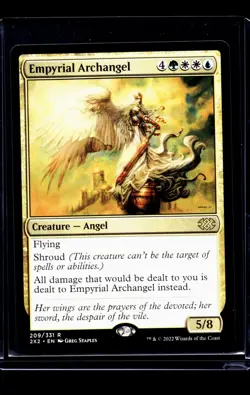 2022 MTG Magic The Gathering 2X2 Double Masters 2022 #209 Empyrial Archangel - Image 1