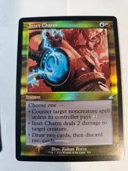 MTG - Izzet Charm FOIL Retro Frame - Modern Horizons 3 - Image 1