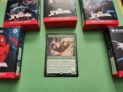MtG Spider-Man, Miles Morales, Mythic Rare SPE 0018, Magic Spiderman, In Hand - Image 2