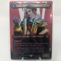 Emet-Selch, Unsundered M394 (Borderless) FIN EN Final Fantasy MTG NM/Pack-Fresh - Image 1