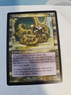 MTG - Coiling Oracle Retro Frame - Modern Horizons 3 - Image 1