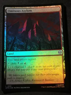 Ominous Asylum - Foil - SPM - MTG - EN - NM - 0181 - Image 1