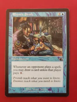 Rhystic Study Prophecy MtG #45 - Image 1