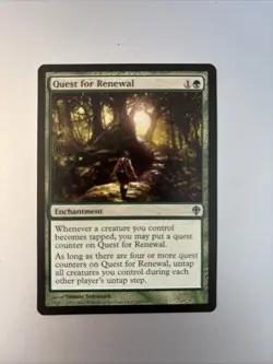 * Quest for Renewal * Worldwake Magic MTG - Image 1