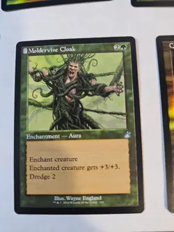 MTG -Moldervine Cloak Retro Frame - Modern Horizons 3 - Image 1