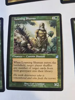 MTG -Loaming Shaman Retro Frame - Modern Horizons 3 - Image 1