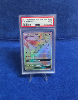 2017 POKEMON SUN & MOON #152 F. A./ ESPEON GX - SECRET - PSA 9 - Image 2
