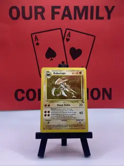 Kabutops 9/62 Fossil Holo Rare 1999 WOTC Pokemon TCG MP - Image 1