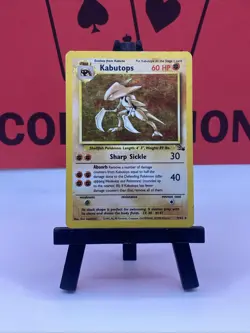 Kabutops 9/62 Fossil Holo Rare 1999 WOTC Pokemon TCG MP - Image 2