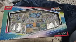 Pokemon Prismatic Evolutions Lucario Ex Tyranitar Ex Box Sam's Club Exclusive - Image 1