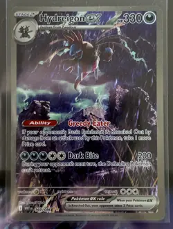 2025 Pokemon TCG: White Flare Hydreigon ex SIR 169/086 English NM/Mint PSA 9/10 - Image 1