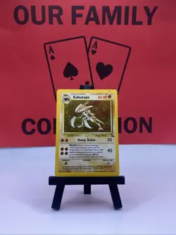 Kabutops 9/62 Fossil Holo Rare 1999 WOTC Pokemon TCG MP - Image 1