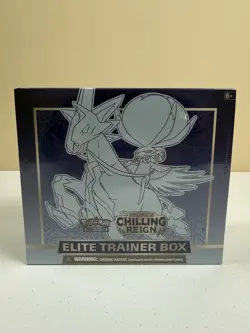 *SEALED* Pokemon Chilling Reign Elite Trainer Box - Ice Rider Calyrex SWSH06 - Image 1