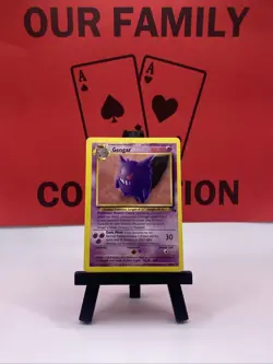 Gengar 20/62 Fossil Regular Rare 1999 WOTC Pokemon TCG MP - Image 1