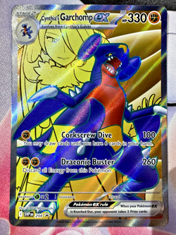 Cynthia’s Garchomp ex SVP 204 - Black Star Promo - S&V - Holo - Pokemon TCG - NM - Image 2