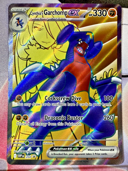 Cynthia’s Garchomp ex SVP 204 - Black Star Promo - S&V - Holo - Pokemon TCG - NM - Image 3