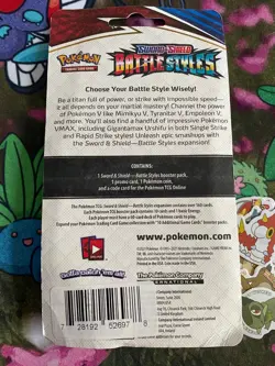 Pokemon TCG ARROKUDA Battle Styles Checklane Blister + Booster Pack - Image 4