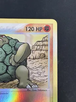 Pokemon Vintage Reverse Holo Golem EX Dragon 2003 Tcg - Image 3