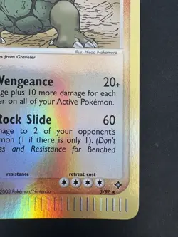 Pokemon Vintage Reverse Holo Golem EX Dragon 2003 Tcg - Image 4