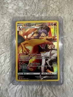 Pokemon TCG Charizard TG03/TG30 Lost Origin Trainer Gallery Ultra Rare NM - Image 1