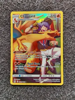 Charizard - TG03/TG30 - Lost Origin - Trainer Gallery - Pokemon Card - NM - Image 1