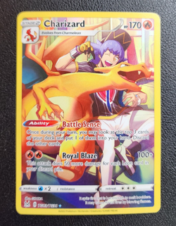 Charizard TG03/TG30 Holo Lost Origin Trainer Gallery Pokemon NM - Image 3