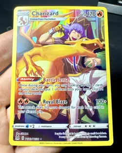 2022 Pokemon SWSH Lost Origin Charizard Trainer Gallery #TG03/TG30 NM - Image 1