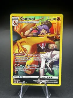 Charizard TG03/TG30 Holo Lost Origin Trainer Gallery Pokemon NM - Image 1