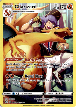 Charizard TG03/TG30 Pokemon Lost Origin Trainer Gallery Ultra Rare NM - Image 1